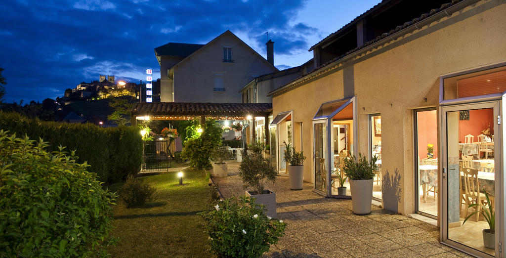 Les Messageries Hotell Saint-Flour  Exteriör bild