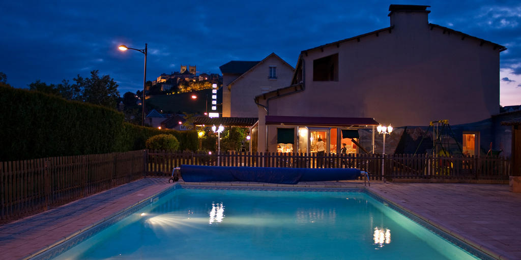 Les Messageries Hotell Saint-Flour  Exteriör bild