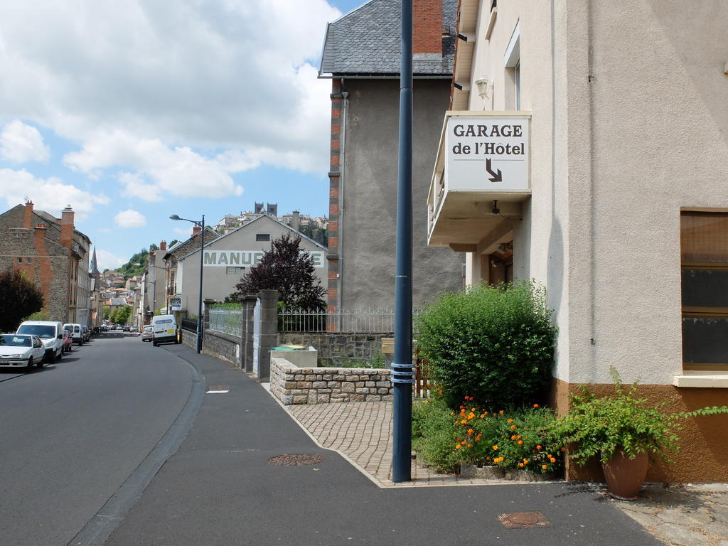 Les Messageries Hotell Saint-Flour  Exteriör bild