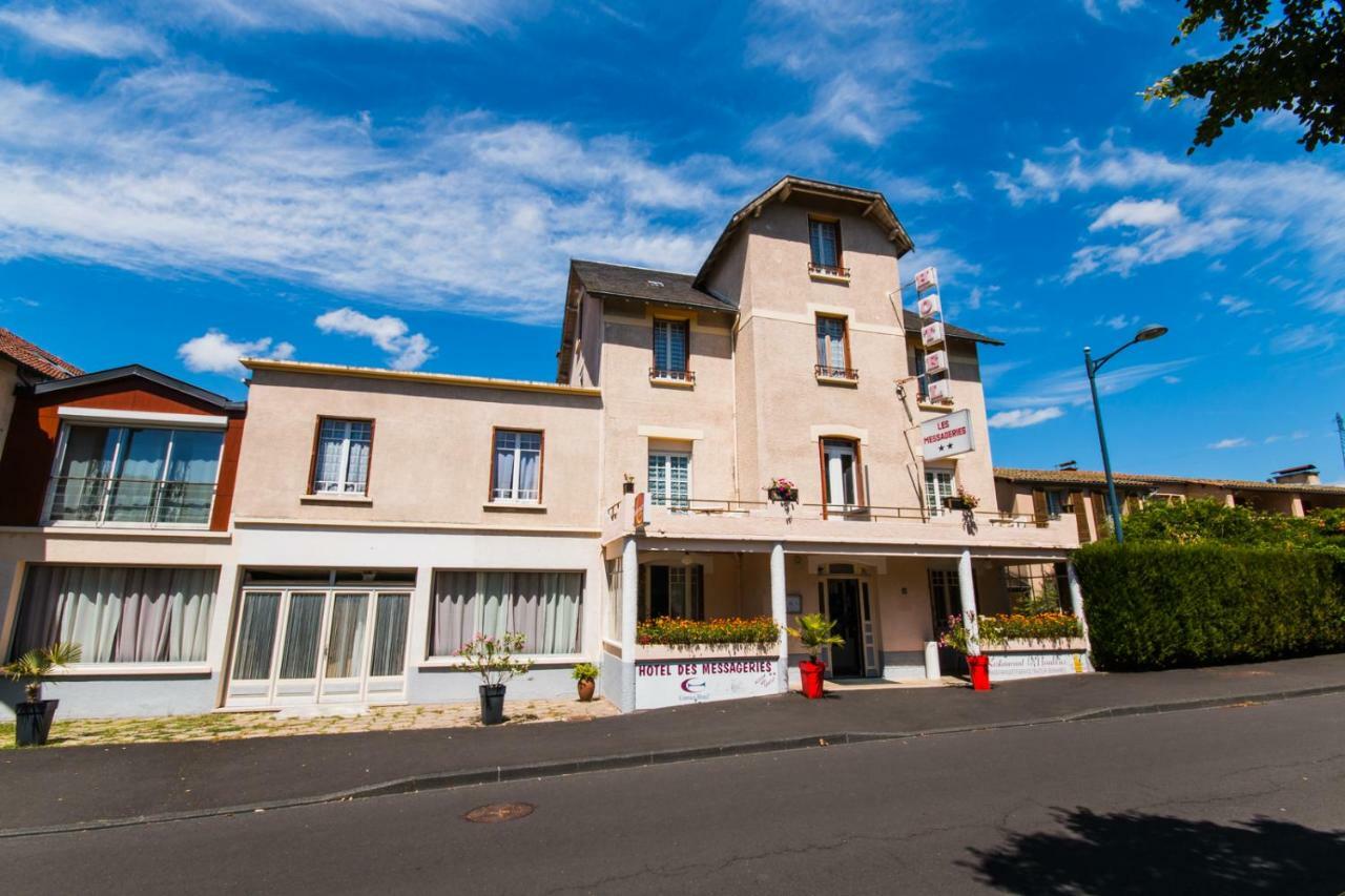 Les Messageries Hotell Saint-Flour  Exteriör bild
