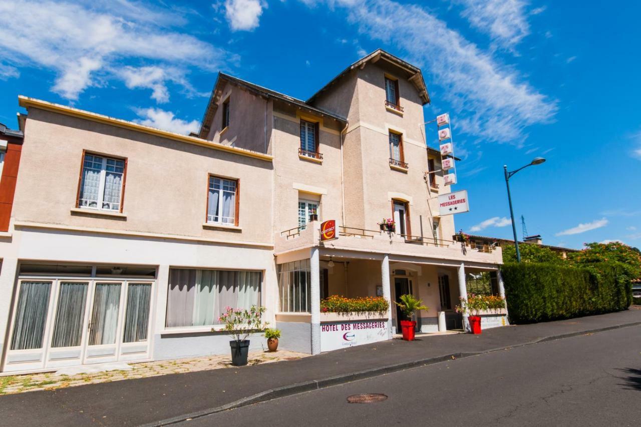 Les Messageries Hotell Saint-Flour  Exteriör bild